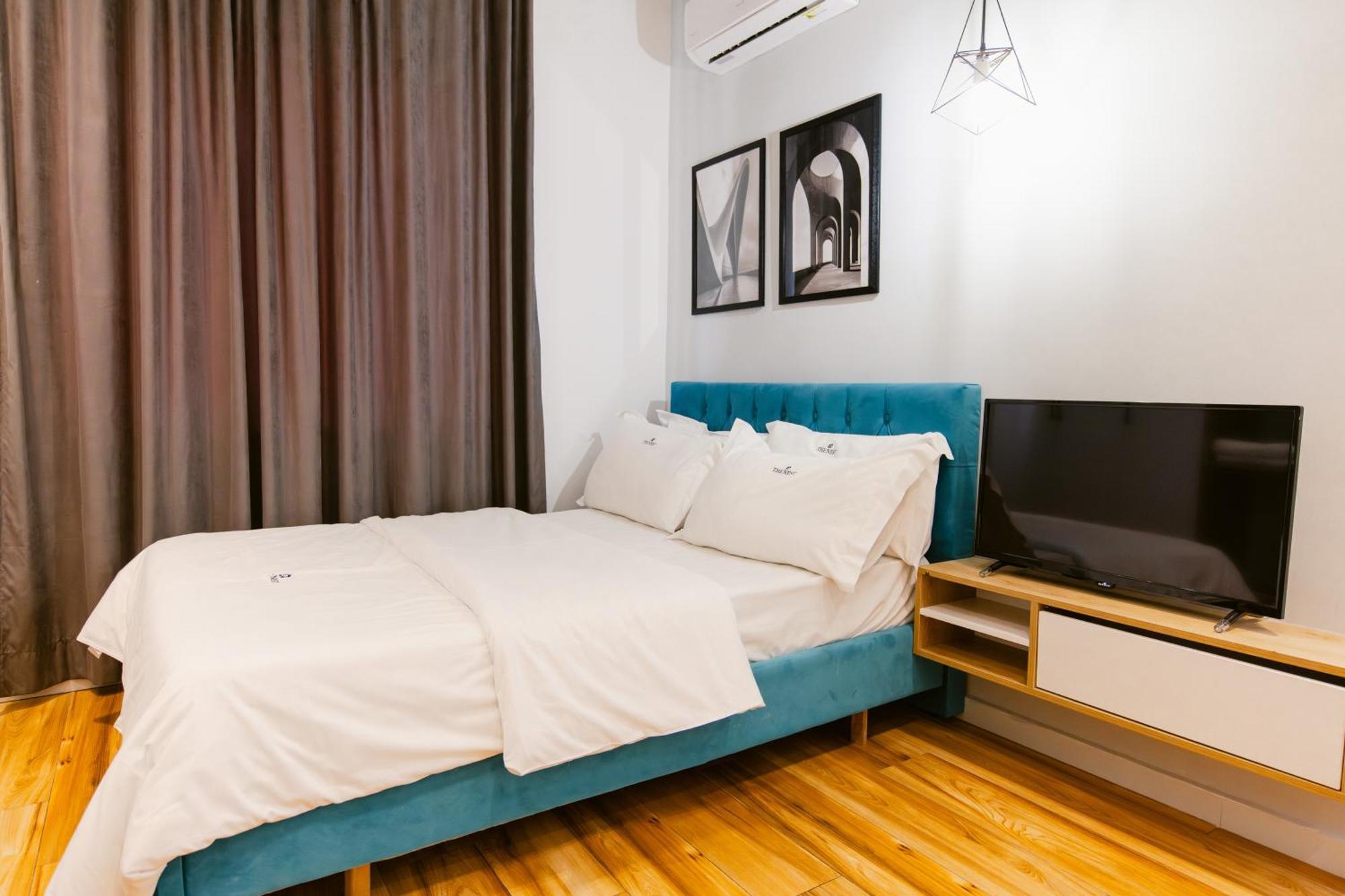 Durres Str Modern Apartments - The Nest Tirana Exteriör bild