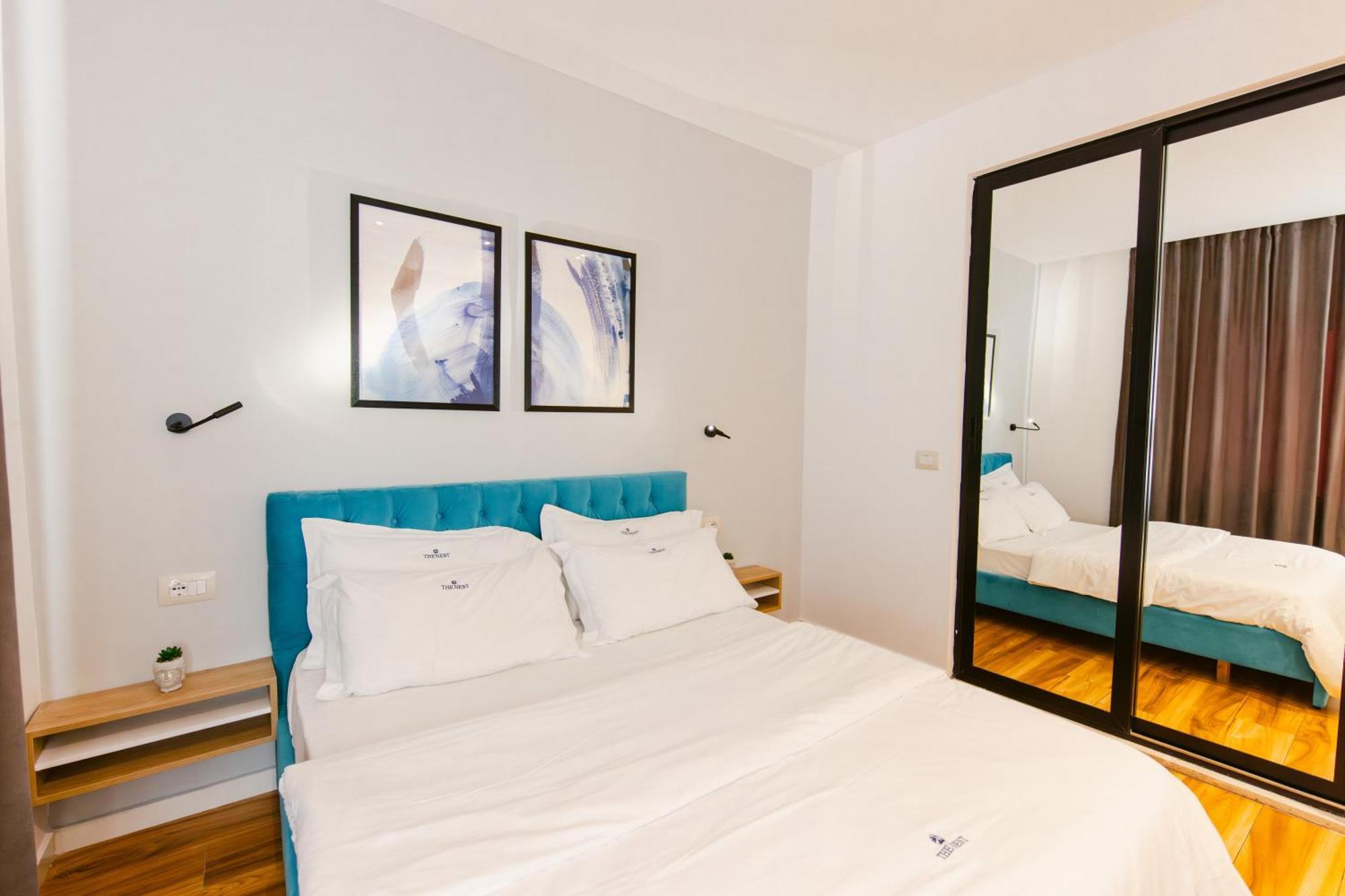 Durres Str Modern Apartments - The Nest Tirana Exteriör bild